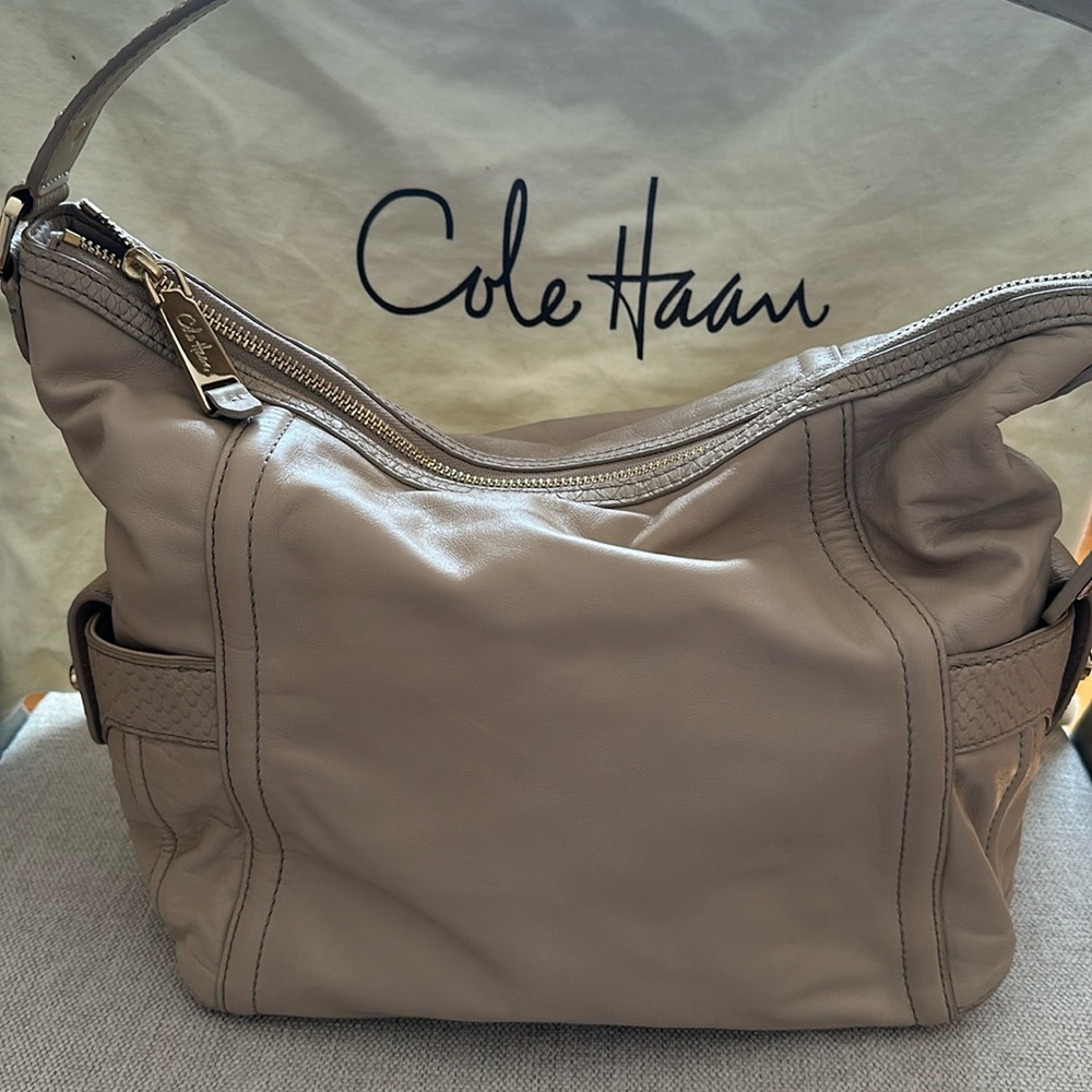 Cole Haan beige Purse. New.